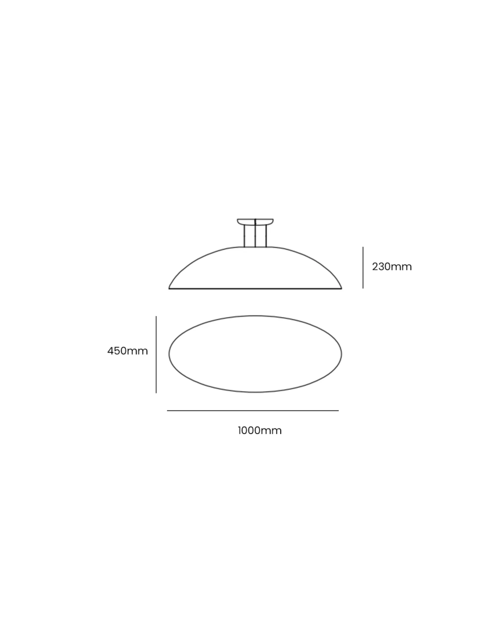 Notorius Wide Pendant Light - Image 3