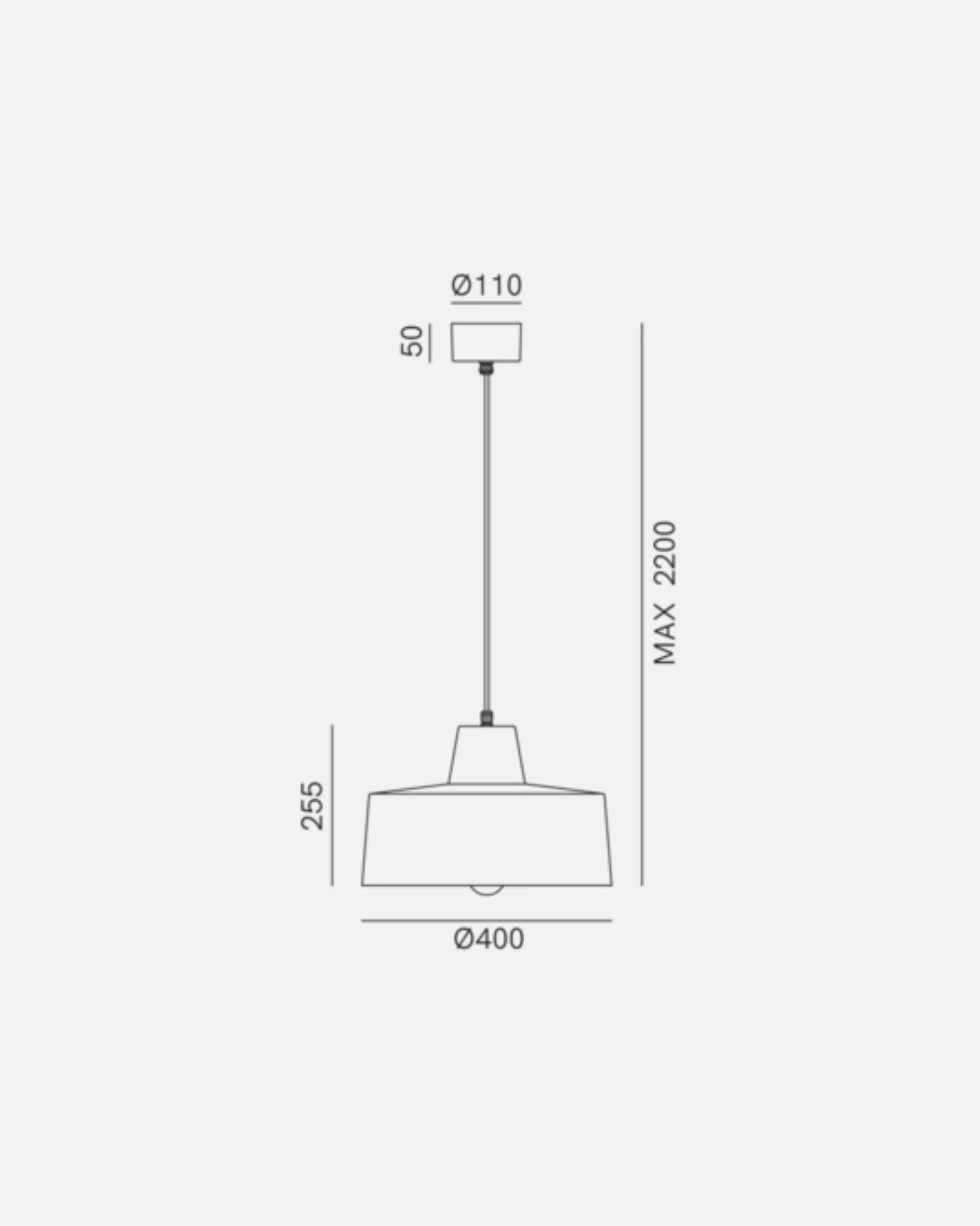 Officina Drum Pendant Light - Image 7