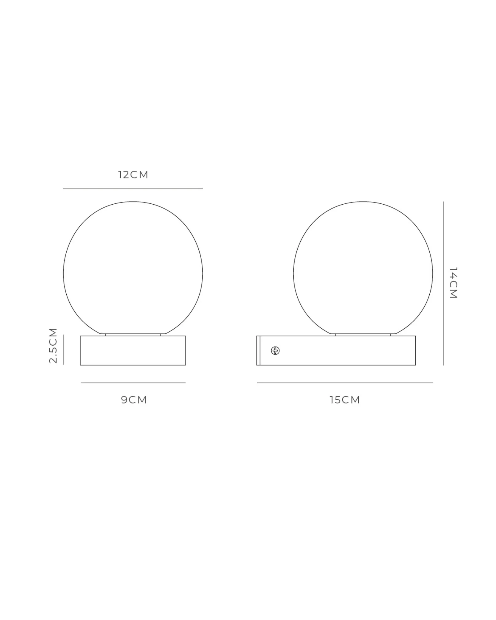 Orb Ledge Wall Light - Image 11
