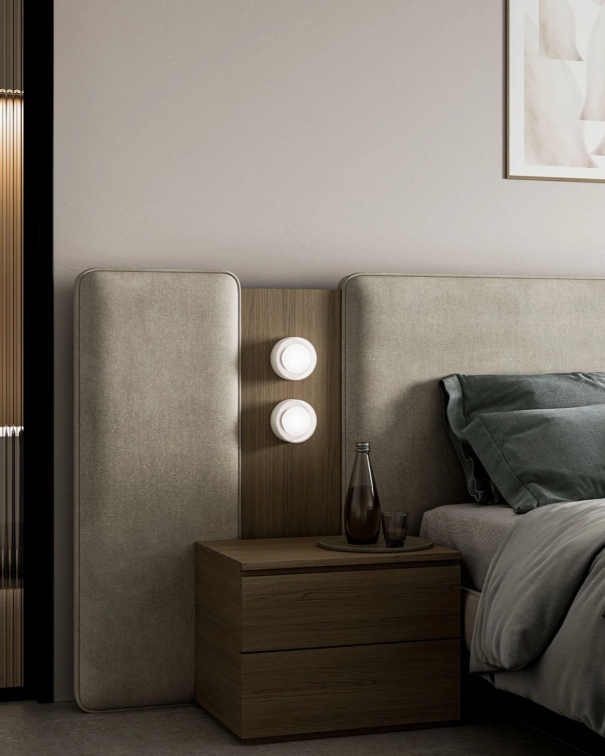 Orb Sur Ribbed Wall Light - Image 4