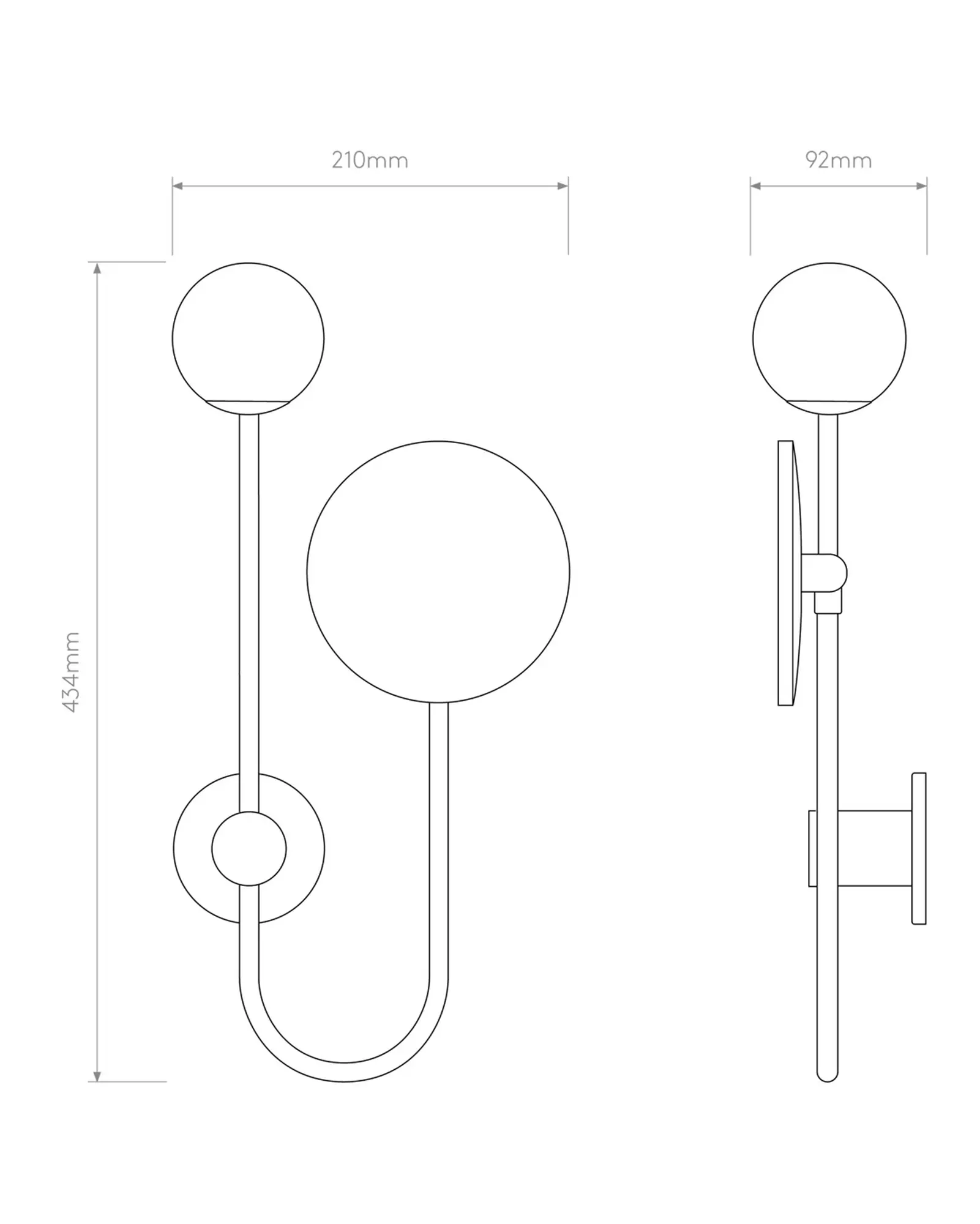 Orb Wall Light - Image 4