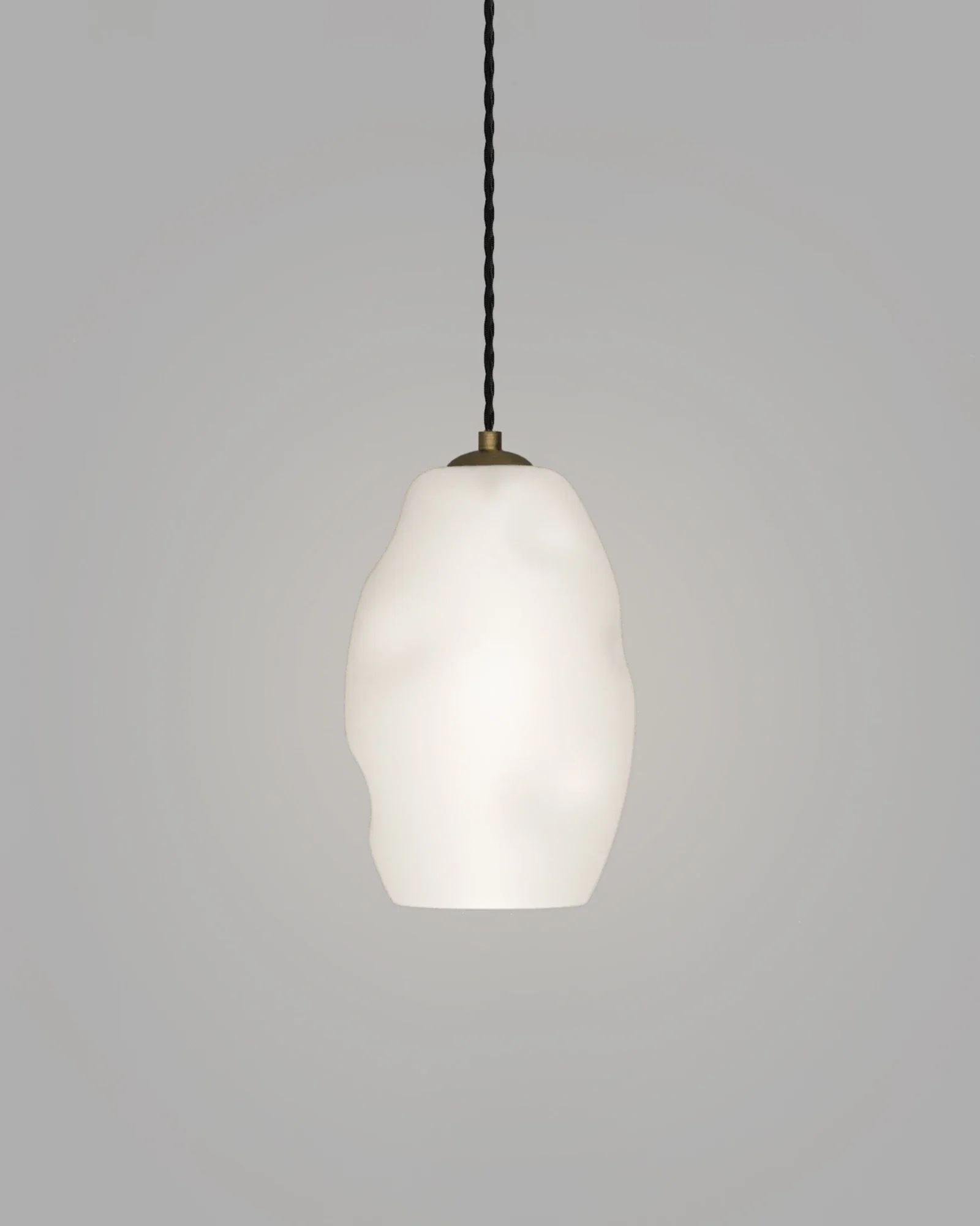 Organic White Pendant Light - Image 3