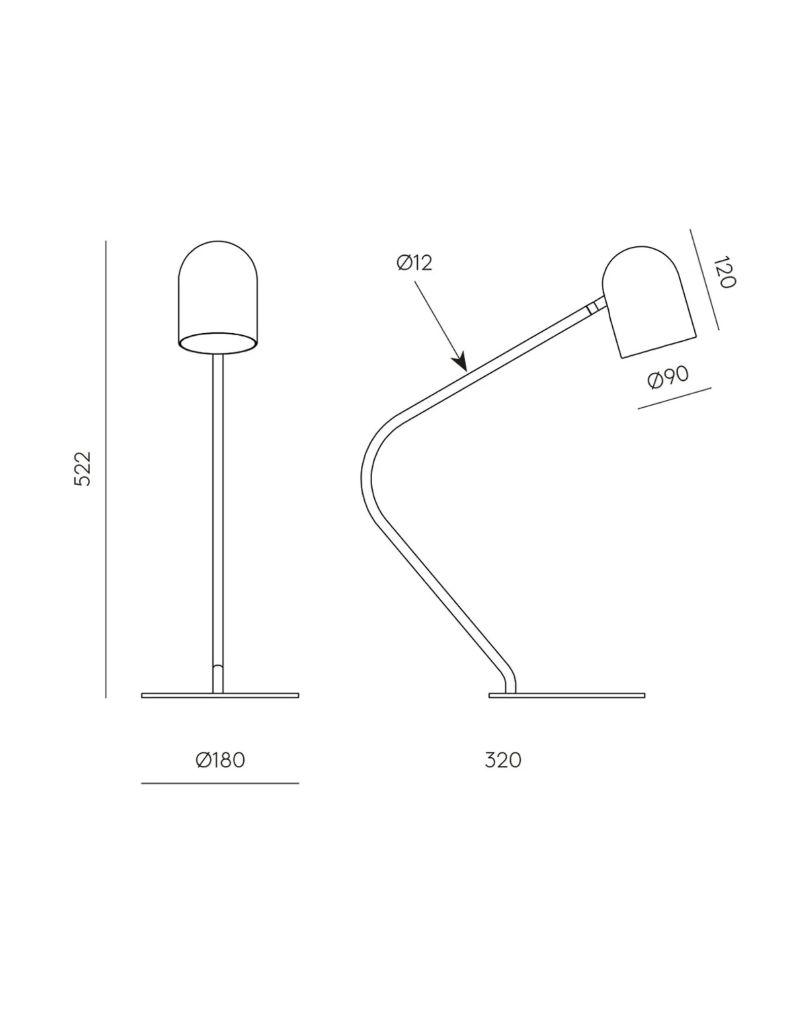 Pipe Table Lamp - Image 3