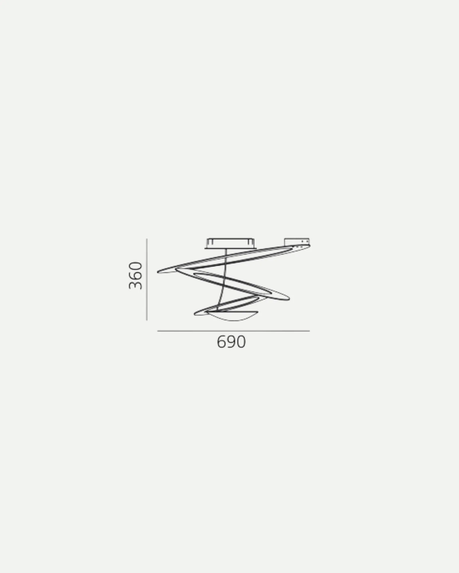Pirce Ceiling Light - Image 6