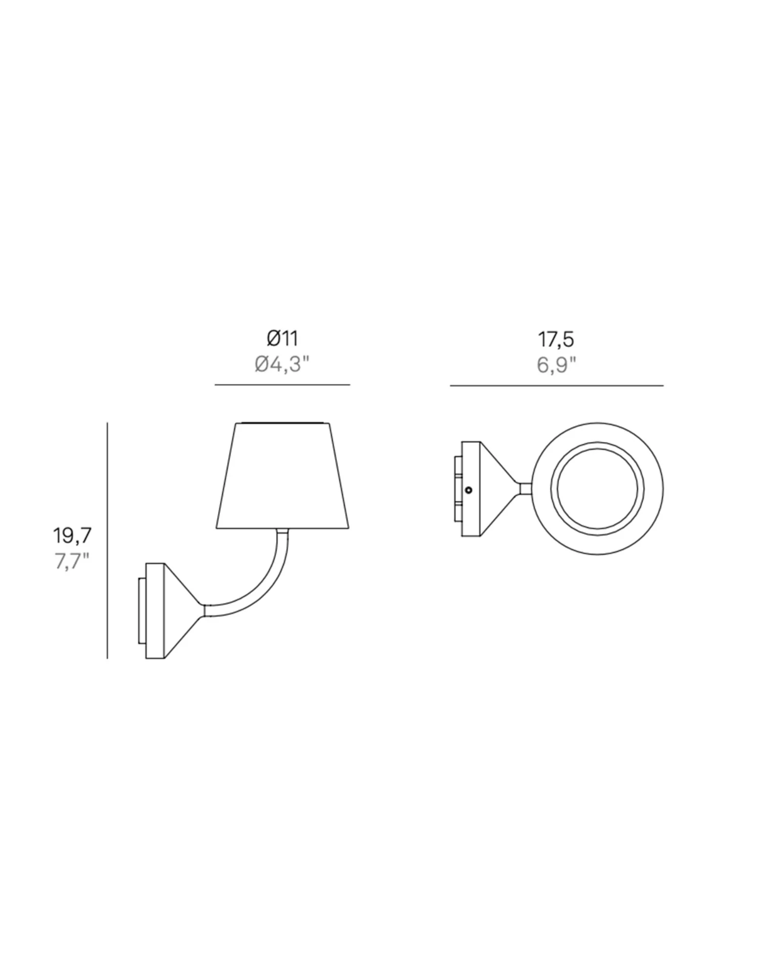 Poldina 230V Wall Light - Image 7