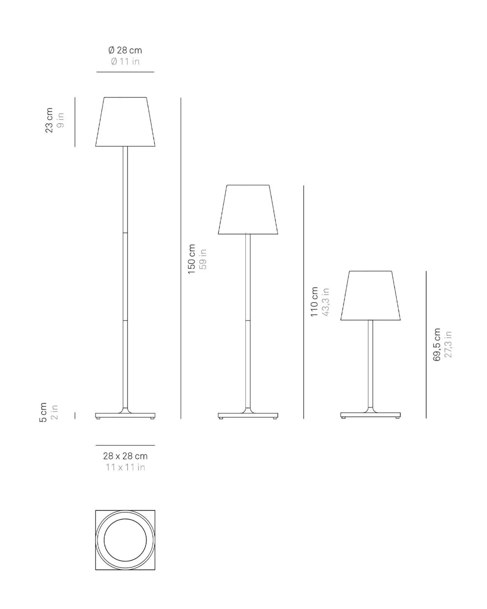 Poldina XXL Expandable Floor/Table Lamp - Image 14