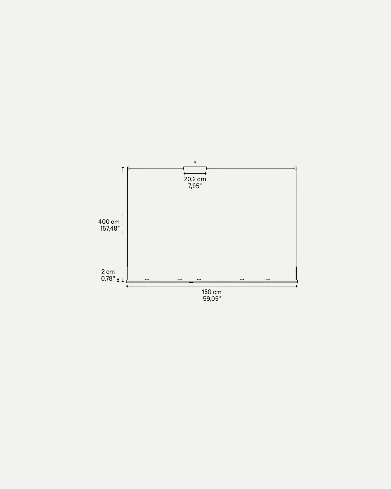 Random Stick 6lt Pendant Light - Image 12