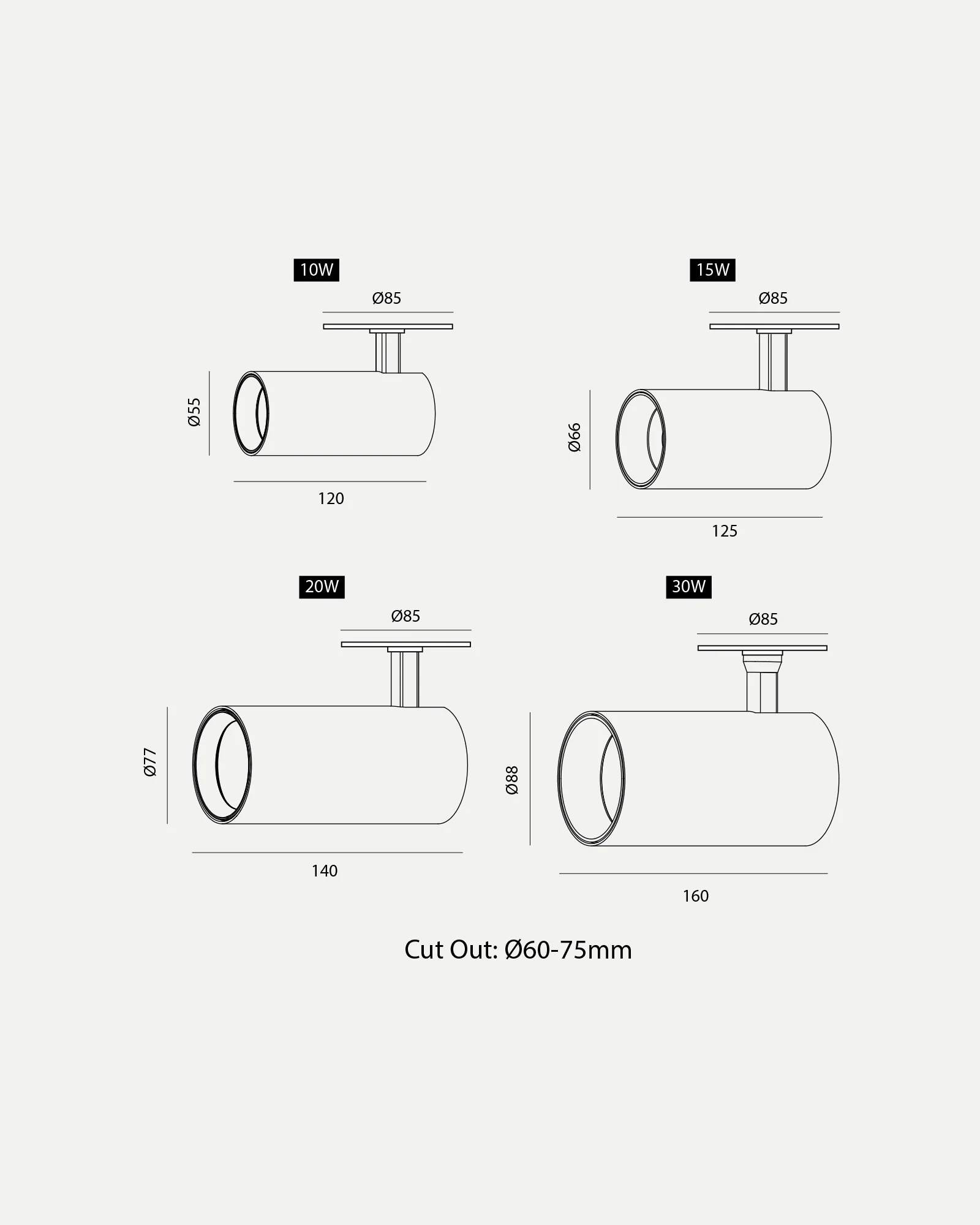 Rogue Recessed Spot Light - Image 2
