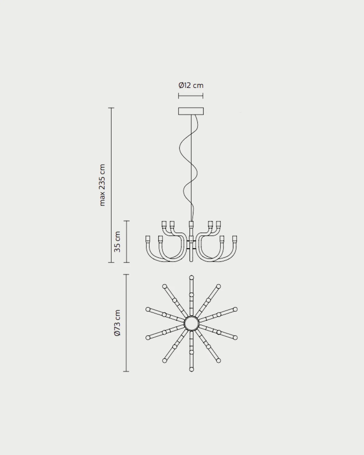 Snoob 20lt Chandelier - Image 5