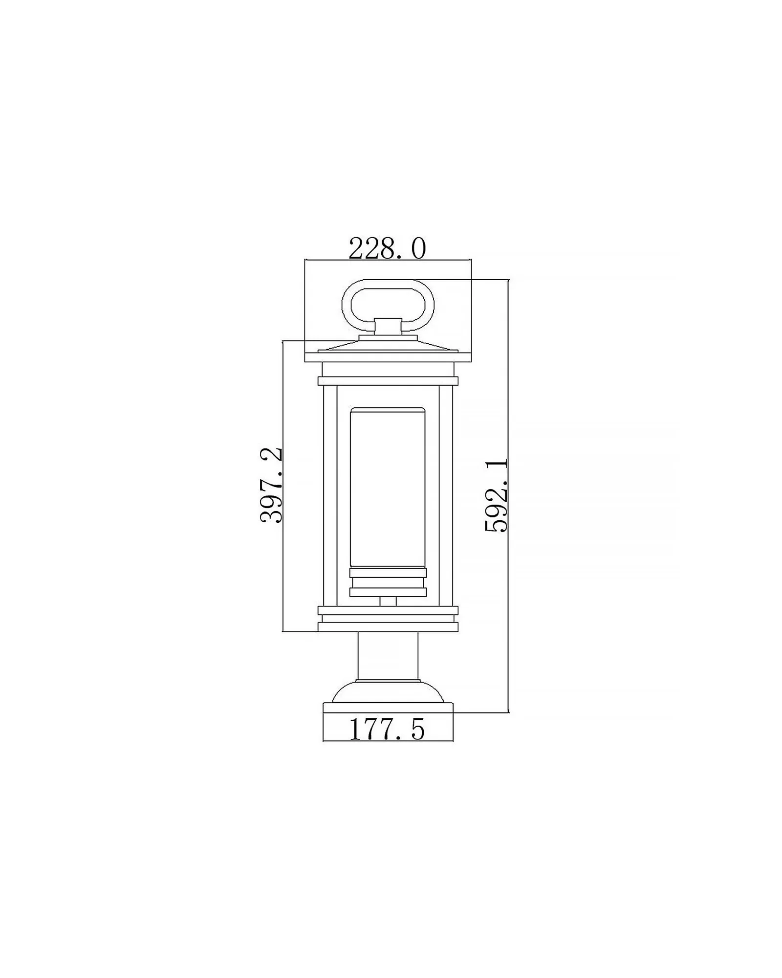 South Hope Pedestal Light - Image 4