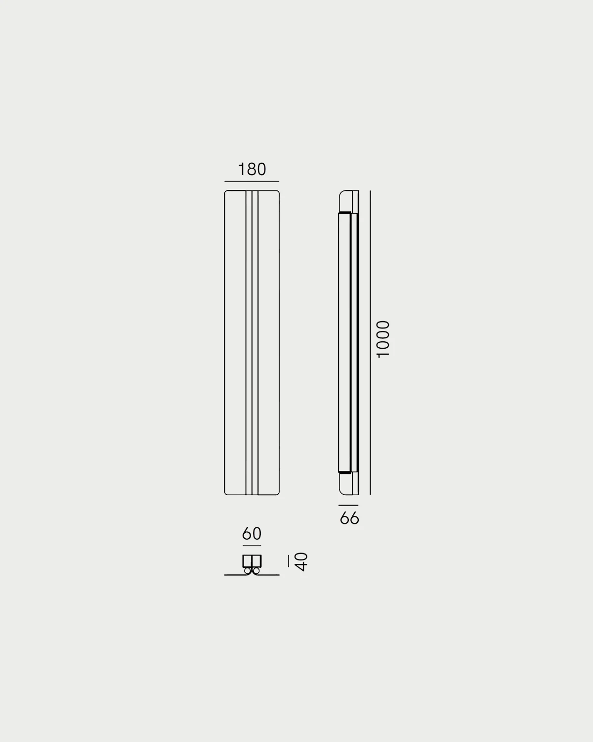 Split Long Wall Light - Image 11