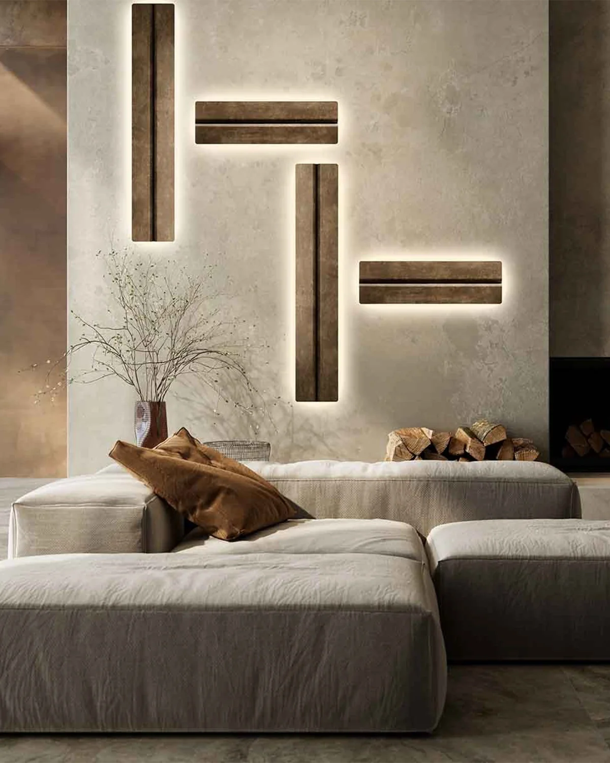Split Long Wall Light - Image 3