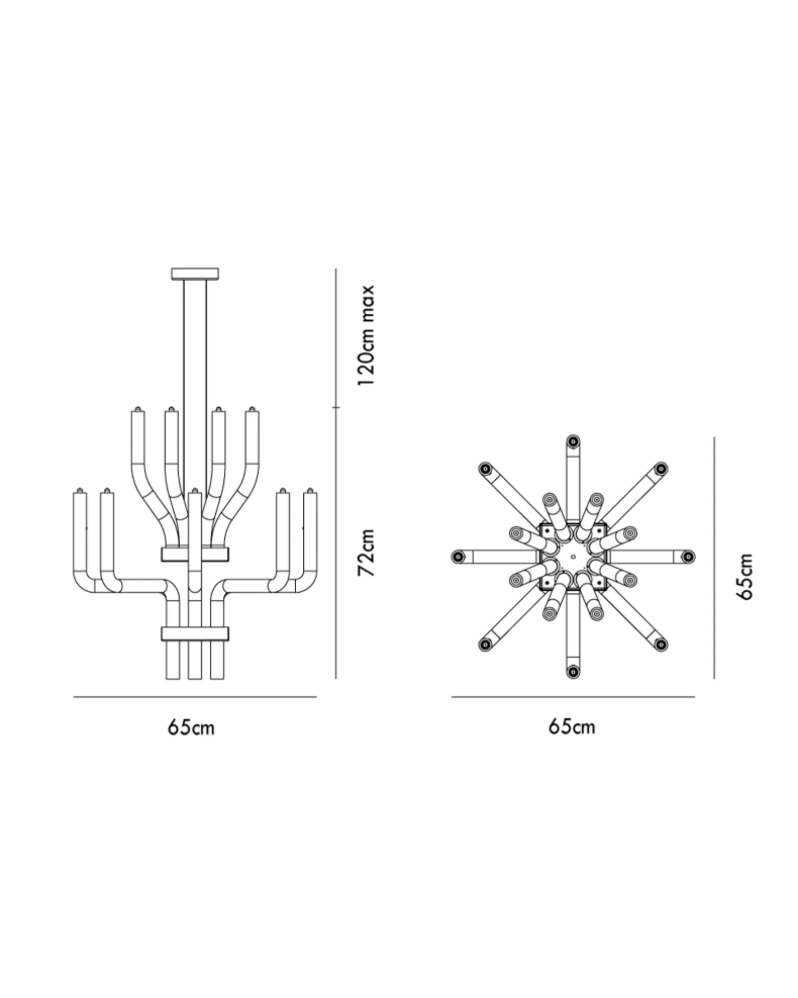 Stardust Tier Pendant Light - Image 3