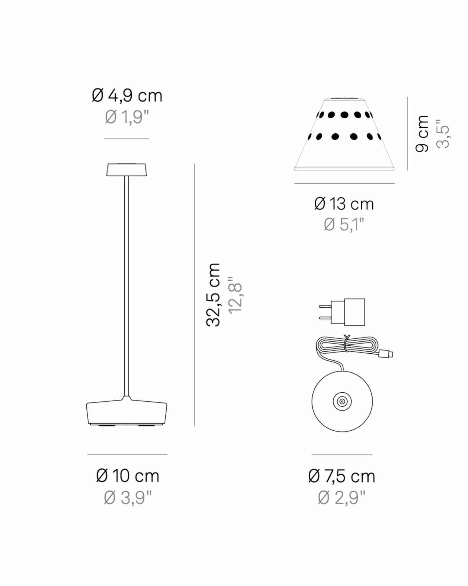 Swap Dots Table Lamp - Image 6