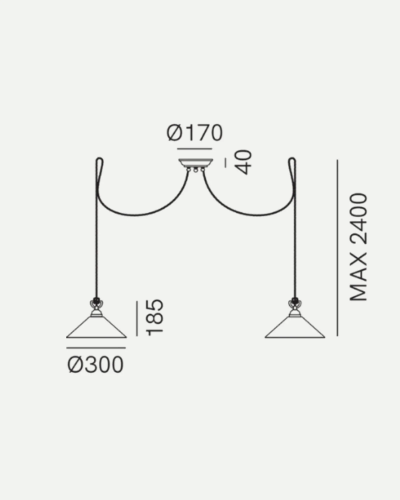 Tabia Hanging Pendant Light - Image 4