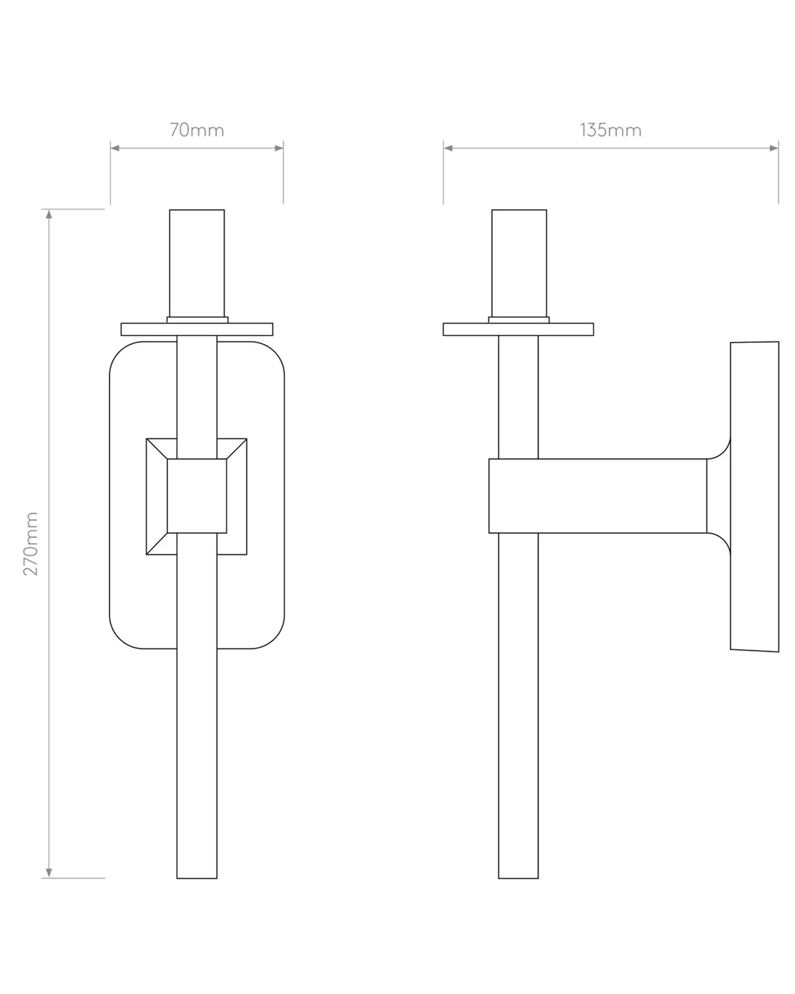 Tacoma Short Wall Light - Image 9