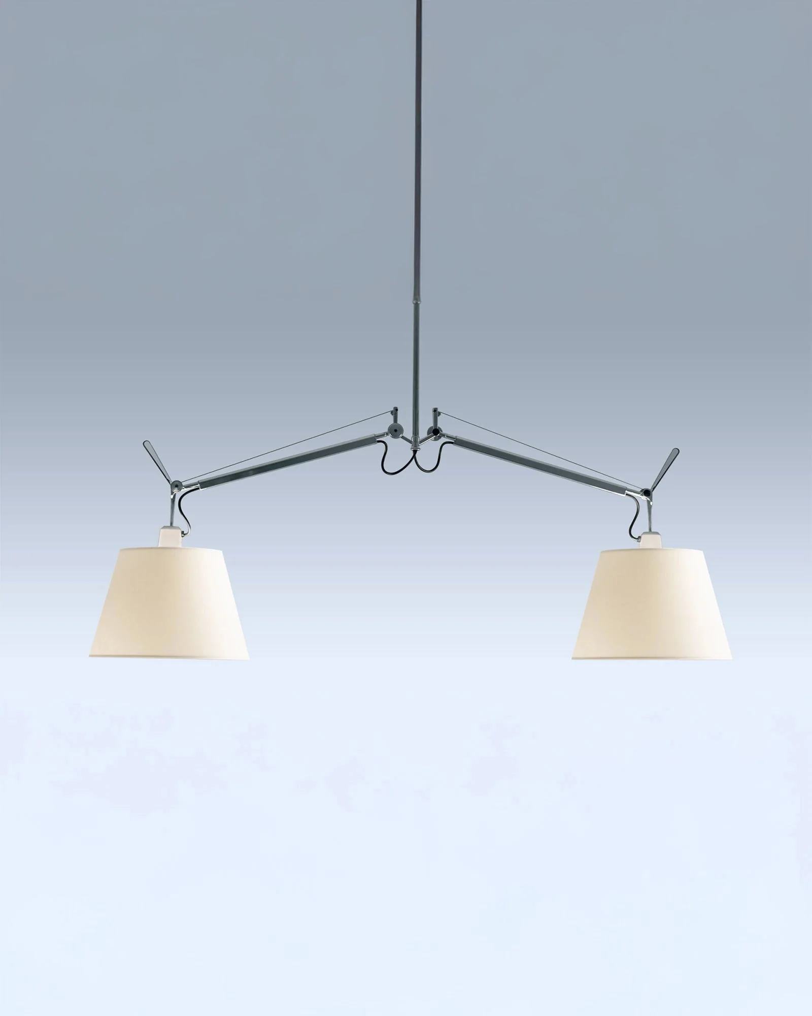 Tolomeo Basculante 2lt Pendant Light Medium / Parchment