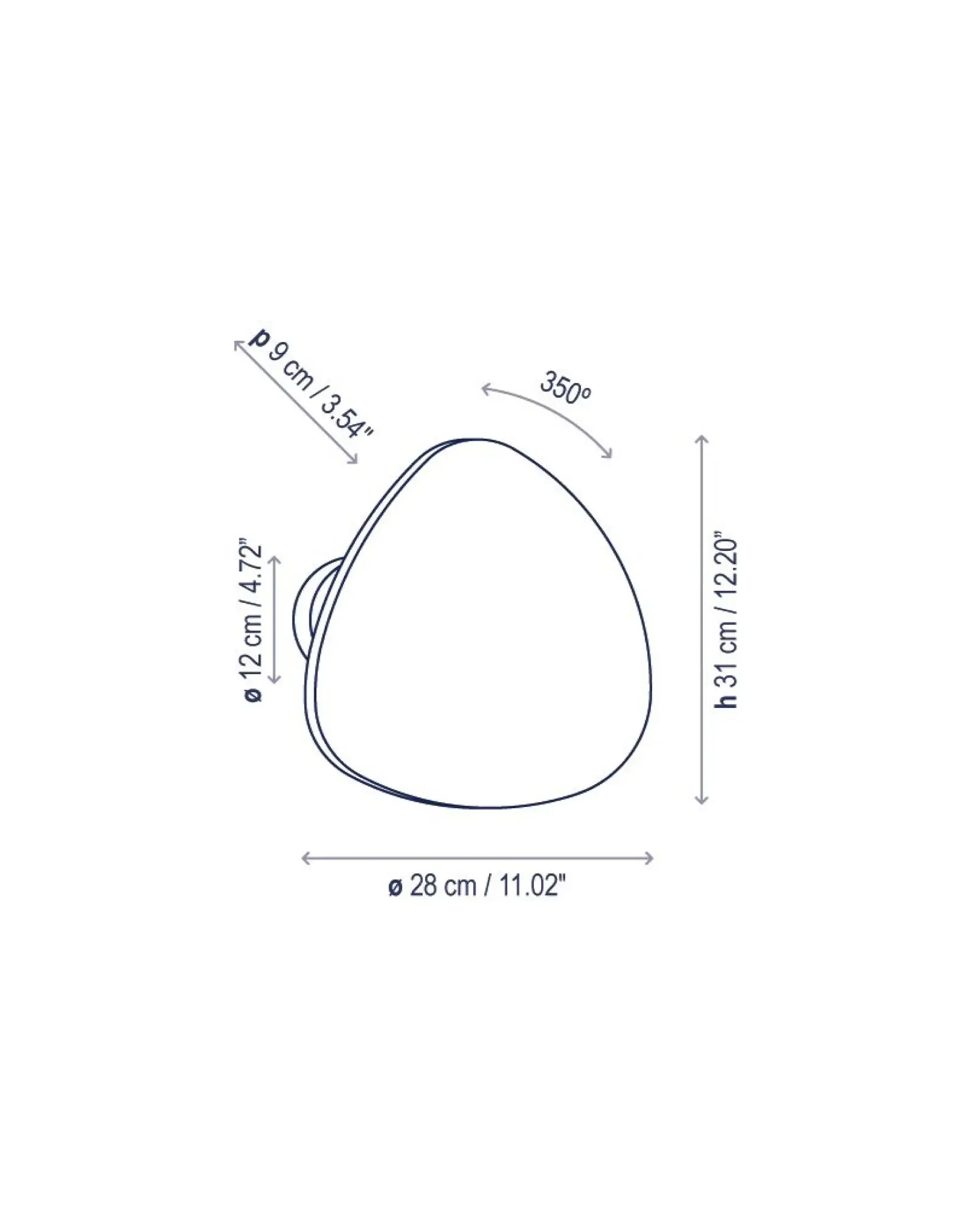 Tria Outdoor Wall Light - Image 10