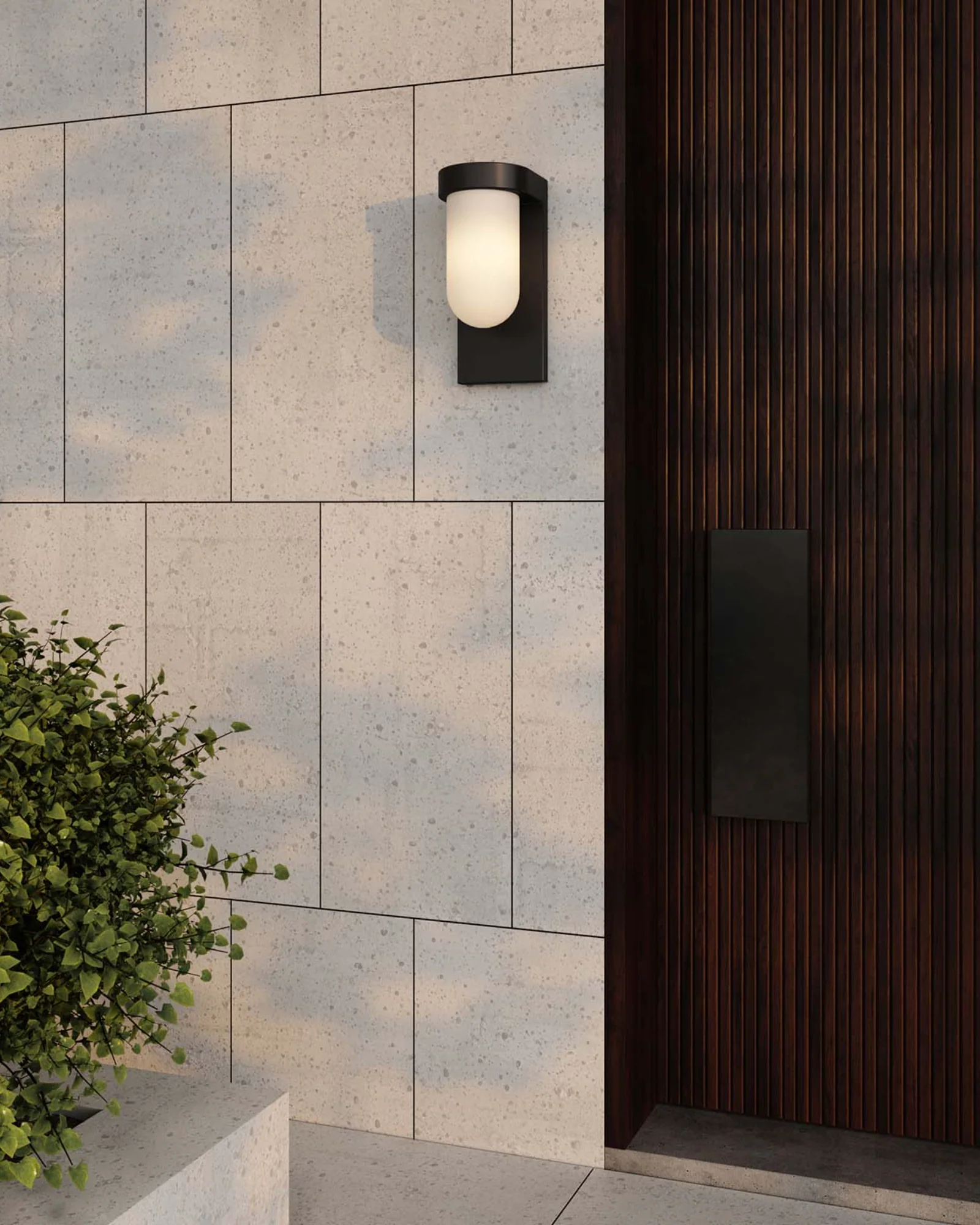 Tuva Round Outdoor Wall Light - Image 2