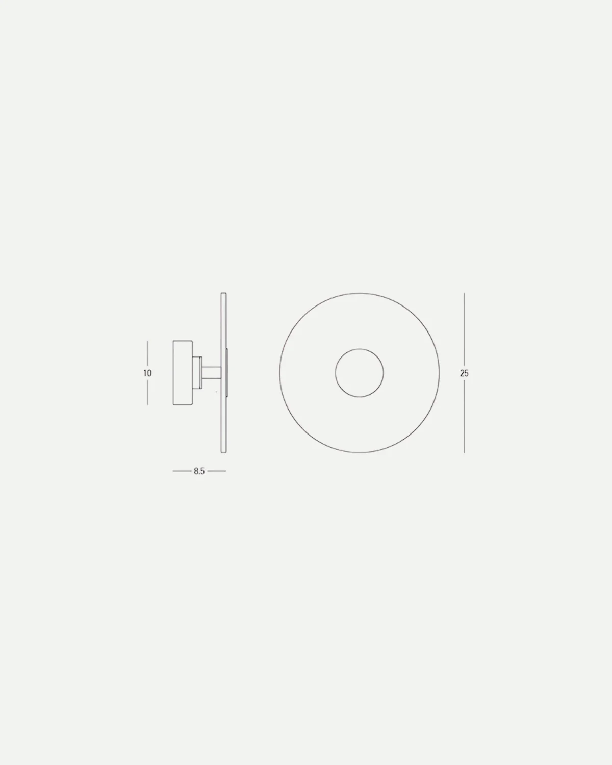 Zeus Discus Wall Light - Image 6