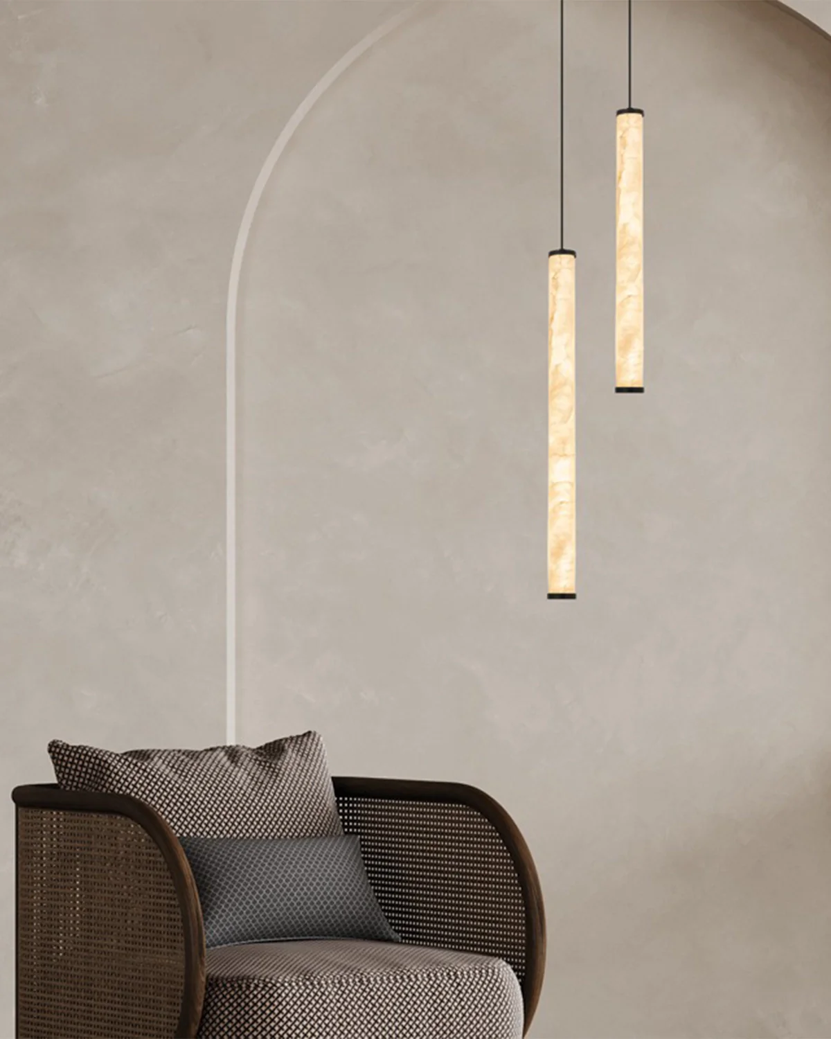 Zeus Vertical Pendant Light - Image 2